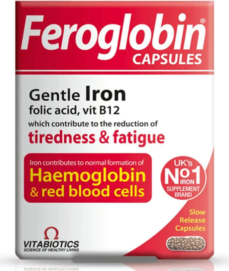 FEROGLOBIN - Feroglobin Gentle Iron 30 Capsulas - The Red Vitamin MX - Suplementos Alimenticios - {{ shop.shopifyCountryName }}