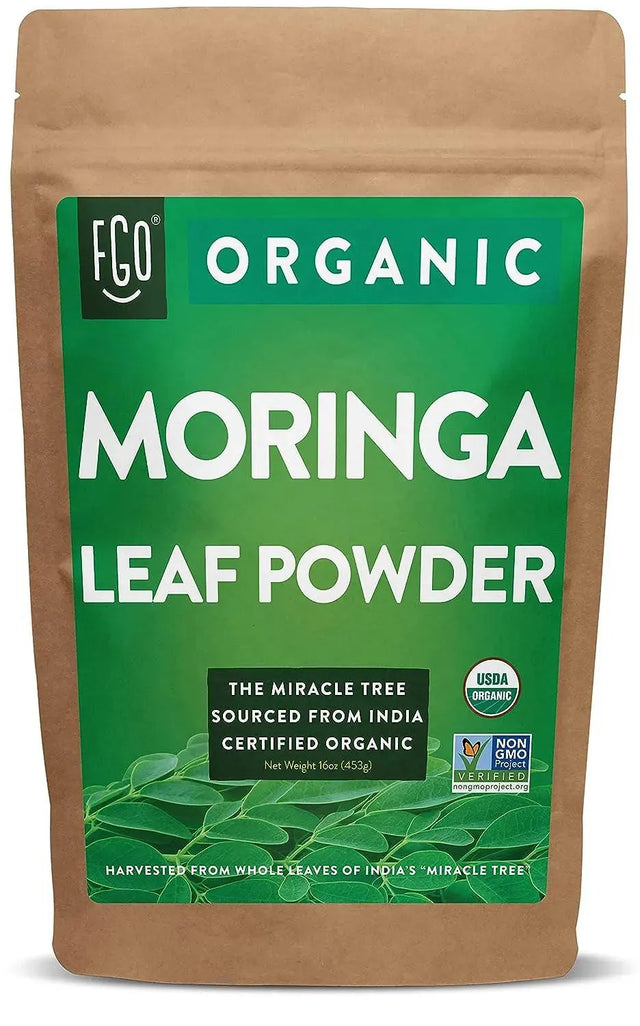 FGO - FGO Organic Moringa Oleifera Leaf Powder 453Gr. - The Red Vitamin MX - Suplementos Alimenticios - {{ shop.shopifyCountryName }}