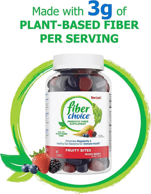 FIBER CHOICE - Fiber Choice 3g Fruity Bites 90 Gomitas 2 Pack - The Red Vitamin MX - Suplementos Alimenticios - {{ shop.shopifyCountryName }}