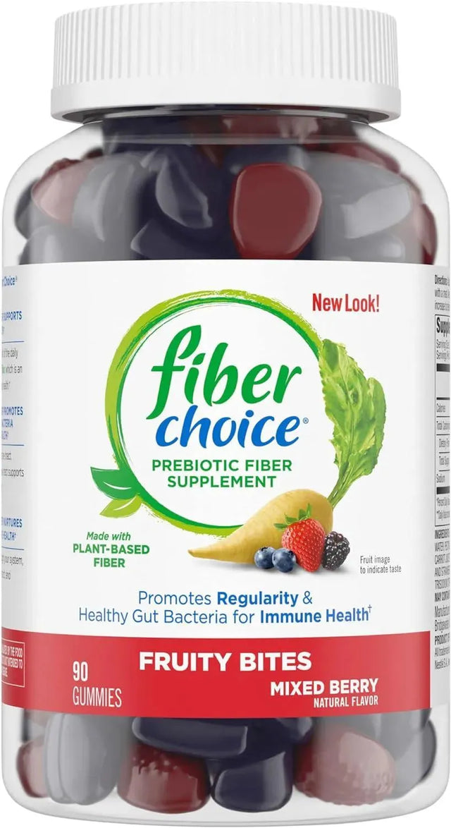 FIBER CHOICE - Fiber Choice 3g Fruity Bites 90 Gomitas - The Red Vitamin MX - Suplementos Alimenticios - {{ shop.shopifyCountryName }}