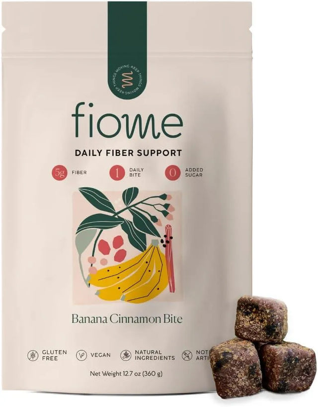 FIOME - Fiome Fiber Supplement Banana Cinnamon Flavor 30 Masticables - The Red Vitamin MX - Suplementos Alimenticios - {{ shop.shopifyCountryName }}