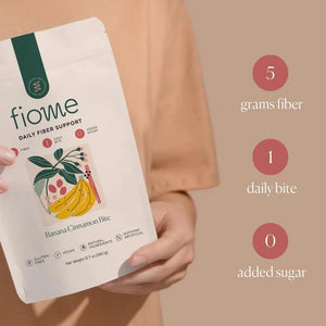 FIOME - Fiome Fiber Supplement Banana Cinnamon Flavor 30 Masticables - The Red Vitamin MX - Suplementos Alimenticios - {{ shop.shopifyCountryName }}