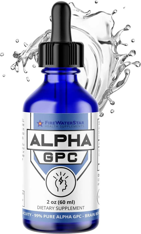 FIREWATERSTAR HEALTH SUPPLEMENTS - FireWaterStar Health Alpha GPC Liquid Drops 60Ml. - The Red Vitamin MX - Suplementos Alimenticios - {{ shop.shopifyCountryName }}