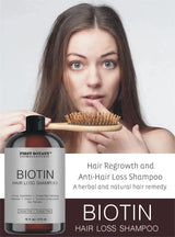 FIRST BOTANY - First Botany Cosmeceuticals Hair Regrowth and Anti Hair Loss Shampoo 473Ml. - The Red Vitamin MX - Shampoo Para Cabello - {{ shop.shopifyCountryName }}