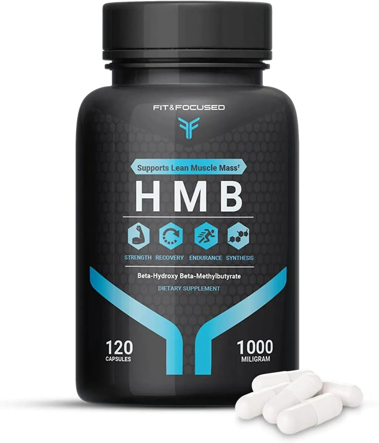 FIT AND FOCUSED - Fit and Focused HMB Beta-Hydroxy Beta-Methylbutyrate 120 Capsulas - The Red Vitamin MX - Suplementos Alimenticios - {{ shop.shopifyCountryName }}