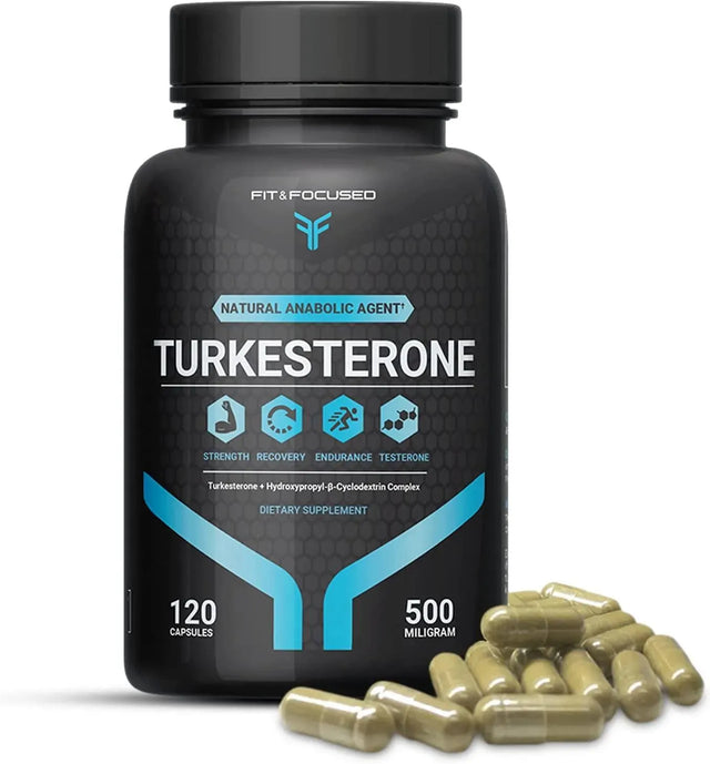 FIT AND FOCUSED - Fit and Focused Turkesterone 500Mg. 120 Capsulas - The Red Vitamin MX - Suplementos Alimenticios - {{ shop.shopifyCountryName }}