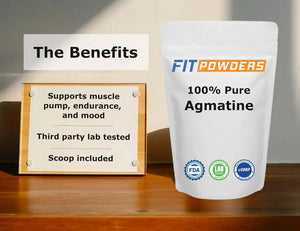 FIT POWDERS - FitPowders Agmatine Sulfate Powder 500Gr. - The Red Vitamin MX - Suplementos Alimenticios - {{ shop.shopifyCountryName }}