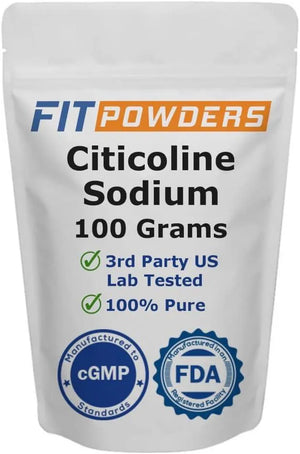 FIT POWDERS - FitPowders Citicoline Powder 100Gr. - The Red Vitamin MX - Suplementos Alimenticios - {{ shop.shopifyCountryName }}