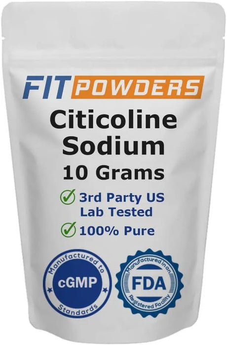 FIT POWDERS - FitPowders Citicoline Powder 10Gr. - The Red Vitamin MX - Suplementos Alimenticios - {{ shop.shopifyCountryName }}