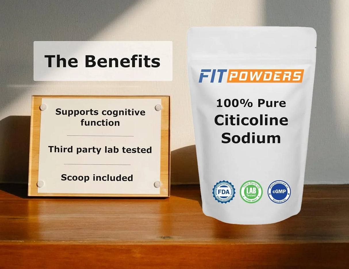 FIT POWDERS - FitPowders Citicoline Powder 10Gr. - The Red Vitamin MX - Suplementos Alimenticios - {{ shop.shopifyCountryName }}