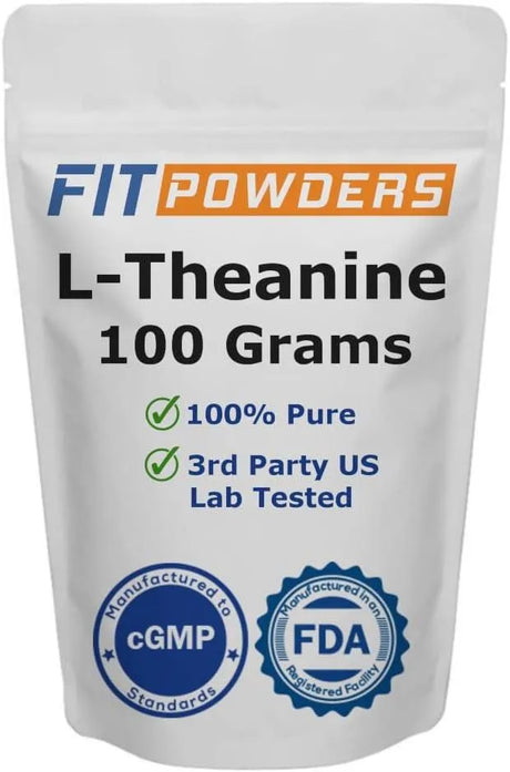 FIT POWDERS - FitPowders L-Theanine Powder 100Gr. - The Red Vitamin MX - Suplementos Alimenticios - {{ shop.shopifyCountryName }}