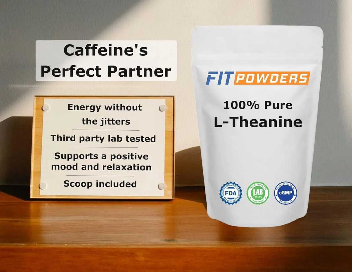 FIT POWDERS - FitPowders L-Theanine Powder 250Gr. - The Red Vitamin MX - Suplementos Alimenticios - {{ shop.shopifyCountryName }}