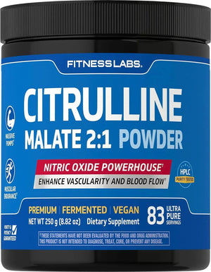 FITNESS LABS - Fitness Labs Citrulline Malate Powder 250Gr. - The Red Vitamin MX - Suplementos Alimenticios - {{ shop.shopifyCountryName }}