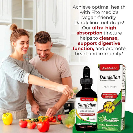 FITO MEDIC´S - FITO MEDIC'S Dandelion Tincture 60Ml. - The Red Vitamin MX - Suplementos Alimenticios - {{ shop.shopifyCountryName }}