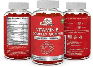 FLAMINGO SUPPLEMENTS - Flamingo Supplements Vitamin B Complex 60 Gomitas - The Red Vitamin MX - Suplementos Alimenticios - {{ shop.shopifyCountryName }}