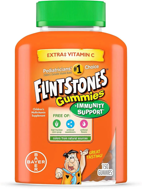 FLINTSTONES VITAMINS - Flintstones Gummies Kids Vitamins with Immunity Support 150 Gomitas - The Red Vitamin MX - Suplementos Alimenticios - {{ shop.shopifyCountryName }}