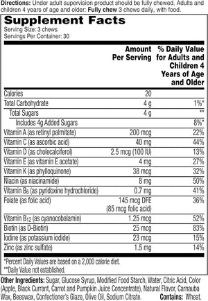 FLINTSTONES VITAMINS - Flintstones Vitamins SuperBeans 90 Tabletas Masticables - The Red Vitamin MX - Suplementos Alimenticios - {{ shop.shopifyCountryName }}