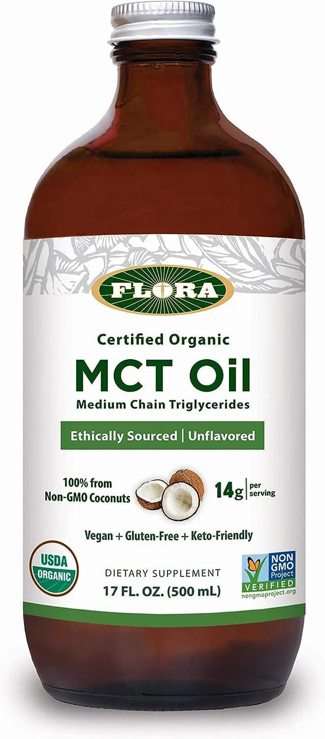 FLORA - Flora MCT Oil 500Ml. - The Red Vitamin MX - Suplementos Alimenticios - {{ shop.shopifyCountryName }}