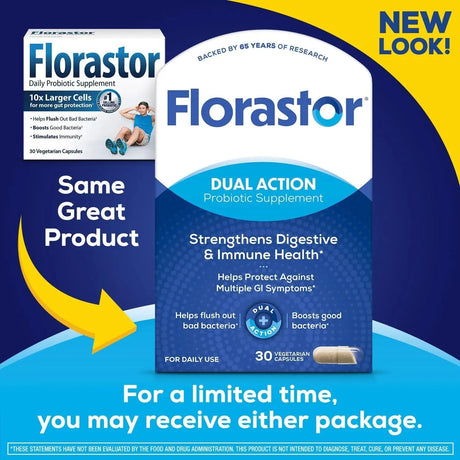 FLORASTOR - Florastor Probiotics 30 Capsulas - The Red Vitamin MX - Suplementos Alimenticios - {{ shop.shopifyCountryName }}