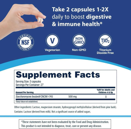 FLORASTOR - Florastor Probiotics 54 Capsulas - The Red Vitamin MX - Suplementos Alimenticios - {{ shop.shopifyCountryName }}
