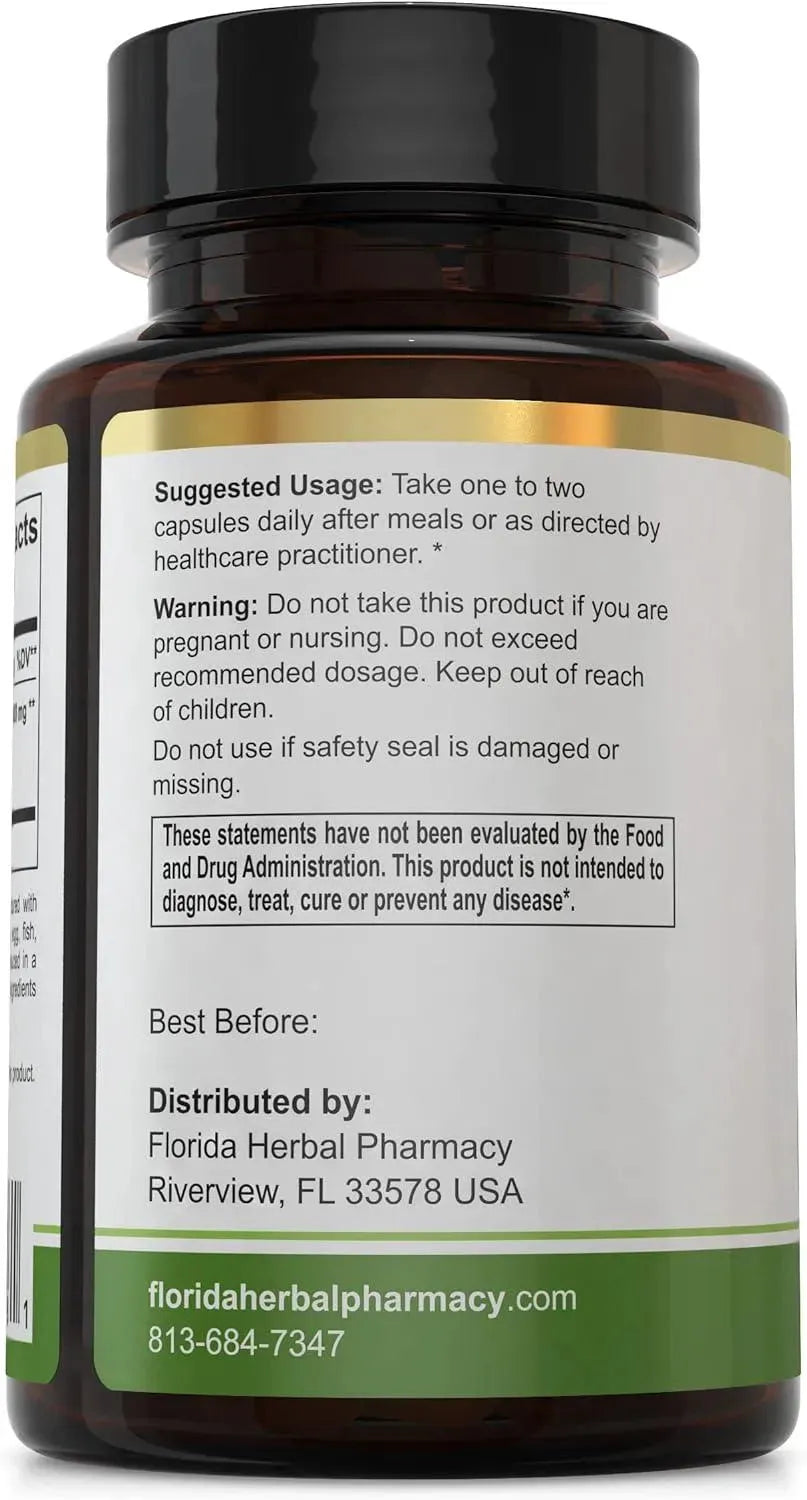 FLORIDA HERBAL PHARMACY - Florida Herbal Pharmacy Avocado Fruit Extract 120 Capsulas - The Red Vitamin MX - Suplementos Alimenticios - {{ shop.shopifyCountryName }}