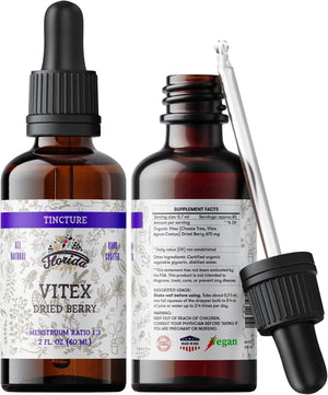 FLORIDA HERBS - Florida Herbs Baya Casto Tincture 2 Fl.Oz. - The Red Vitamin MX - Suplementos Alimenticios - {{ shop.shopifyCountryName }}