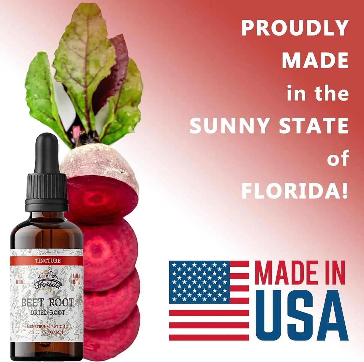 FLORIDA HERBS - Florida Herbs Beet Root Extract 60Ml. - The Red Vitamin MX - Suplementos Alimenticios - {{ shop.shopifyCountryName }}