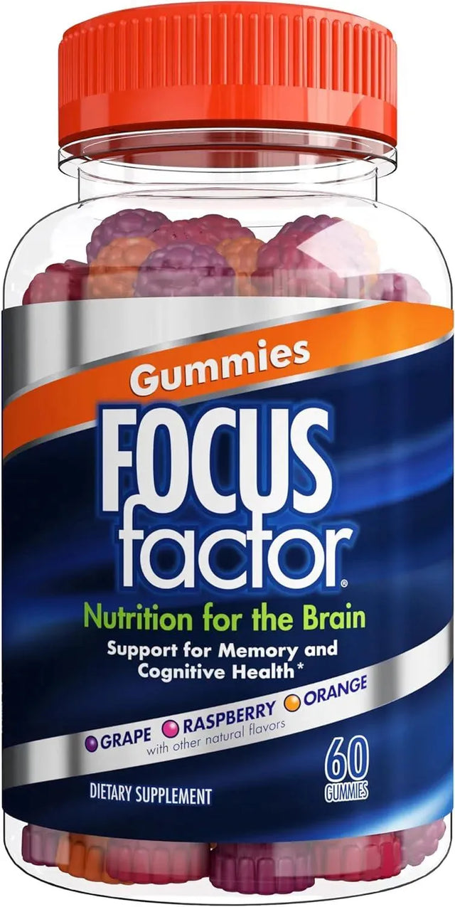 FOCUS FACTOR - Focus Factor Nootropic Gummies 60 Gomitas - The Red Vitamin MX - Suplementos Alimenticios - {{ shop.shopifyCountryName }}