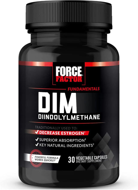 FORCE FACTOR - Force Factor DIM 30 Capsulas - The Red Vitamin MX - Suplementos Alimenticios - {{ shop.shopifyCountryName }}