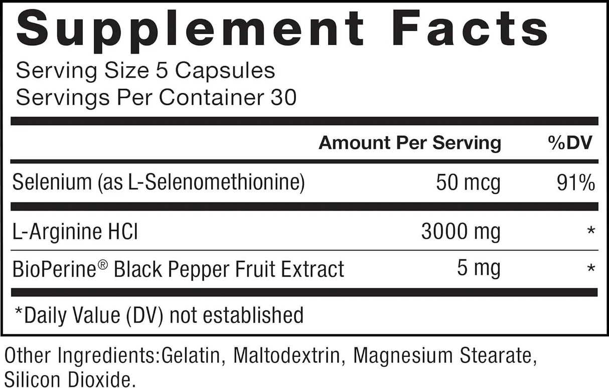 FORCE FACTOR - FORCE FACTOR L-Arginine Nitric Oxide 3000Mg. 150 Capsulas 3 Pack - The Red Vitamin MX - Suplementos Alimenticios - {{ shop.shopifyCountryName }}