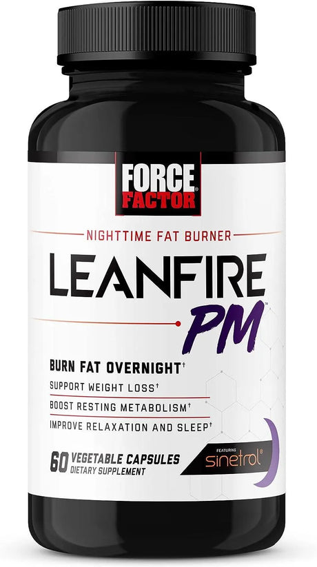 FORCE FACTOR - Force Factor LeanFire PM Weight Loss Pills 60 Capsulas - The Red Vitamin MX - Suplementos Alimenticios - {{ shop.shopifyCountryName }}