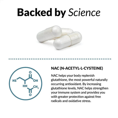 FORCE FACTOR - Force Factor NAC Supplement N-Acetyl Cysteine 600Mg. 200 Capsulas - The Red Vitamin MX - Suplementos Alimenticios - {{ shop.shopifyCountryName }}