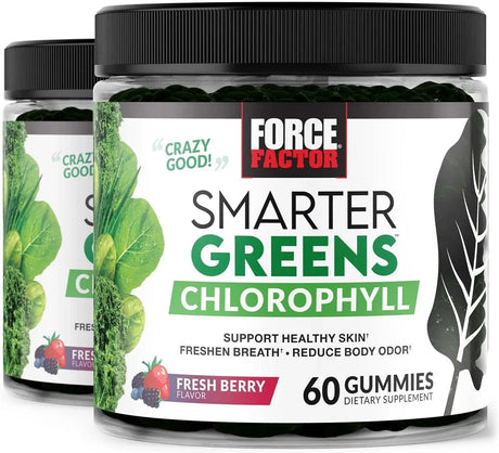 FORCE FACTOR - Force Factor Smarter Greens Chlorophyll Gummies 120 Gomitas - The Red Vitamin MX - Suplementos Alimenticios - {{ shop.shopifyCountryName }}