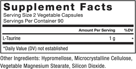 FORCE FACTOR - FORCE FACTOR Taurine 500Mg. 180 Capsulas - The Red Vitamin MX - Suplementos Alimenticios - {{ shop.shopifyCountryName }}