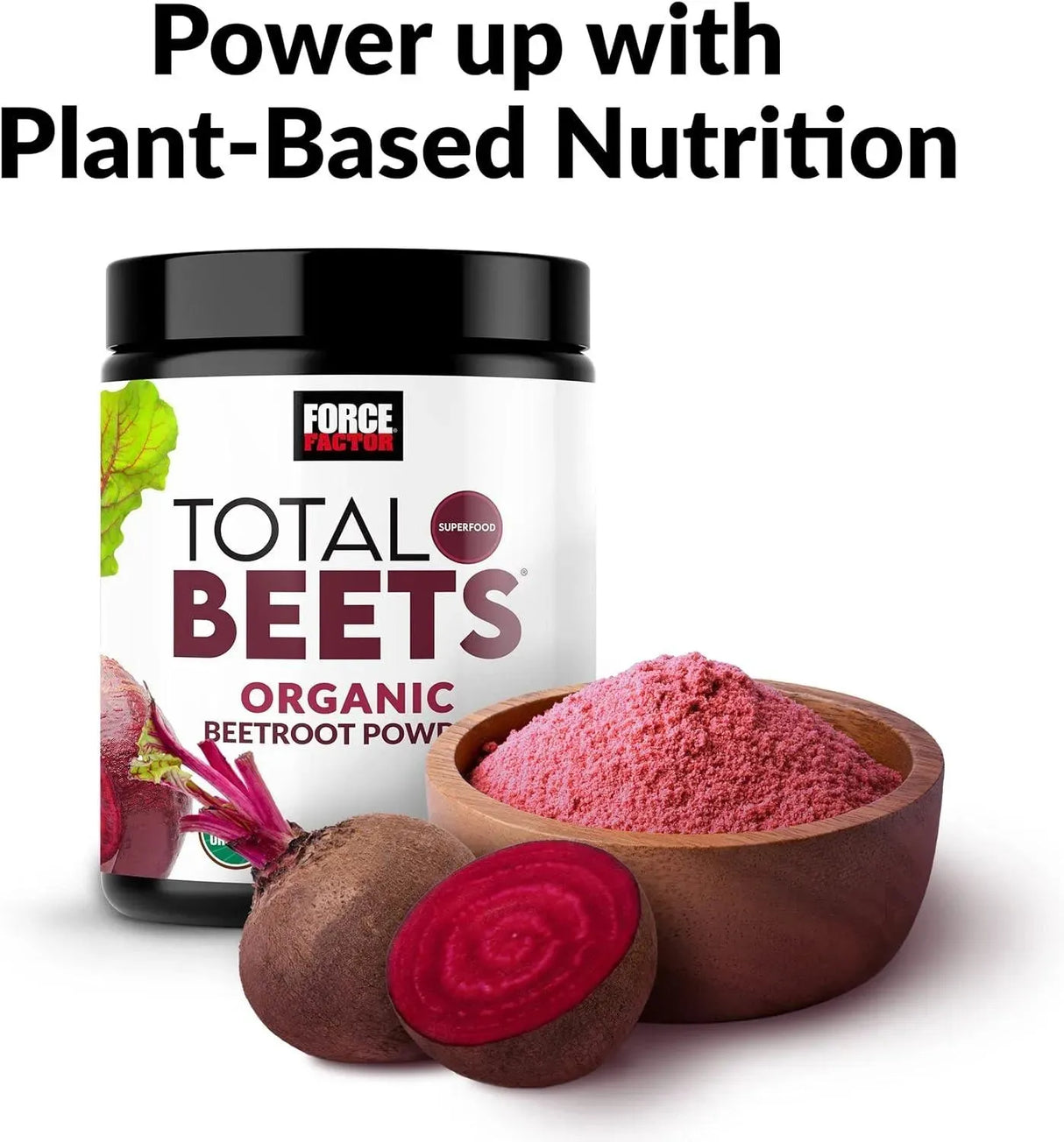 FORCE FACTOR - Force Factor Total Beets Organic Beetroot Powder 450Gr. 2 Pack - The Red Vitamin MX - Suplementos Alimenticios - {{ shop.shopifyCountryName }}