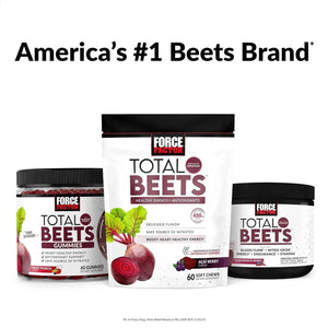 FORCE FACTOR - Force Factor Total Beets Organic Beetroot Powder 450Gr. 2 Pack - The Red Vitamin MX - Suplementos Alimenticios - {{ shop.shopifyCountryName }}