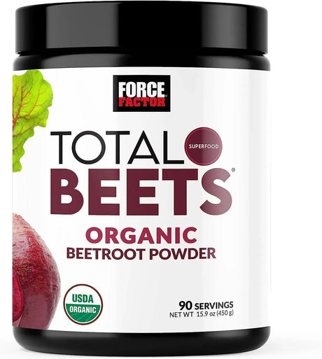 FORCE FACTOR - Force Factor Total Beets Organic Beetroot Powder 450Gr. - The Red Vitamin MX - Suplementos Alimenticios - {{ shop.shopifyCountryName }}