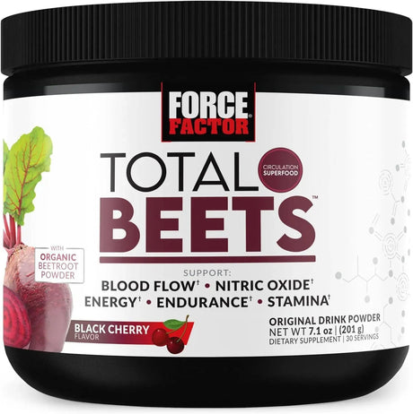 FORCE FACTOR - Force Factor Total Beets Superfood Beet Root Powder 201Gr. - The Red Vitamin MX - Suplementos Alimenticios - {{ shop.shopifyCountryName }}