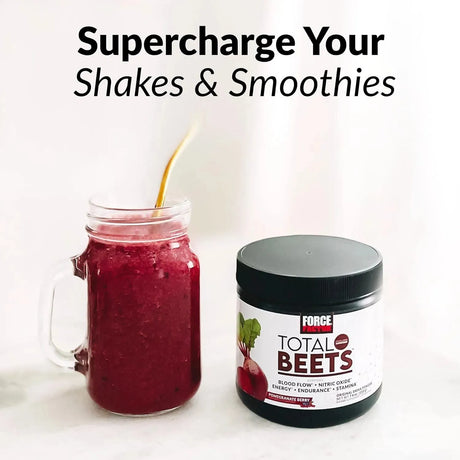 FORCE FACTOR - Force Factor Total Beets Superfood Beet Root Powder 201Gr. - The Red Vitamin MX - Suplementos Alimenticios - {{ shop.shopifyCountryName }}