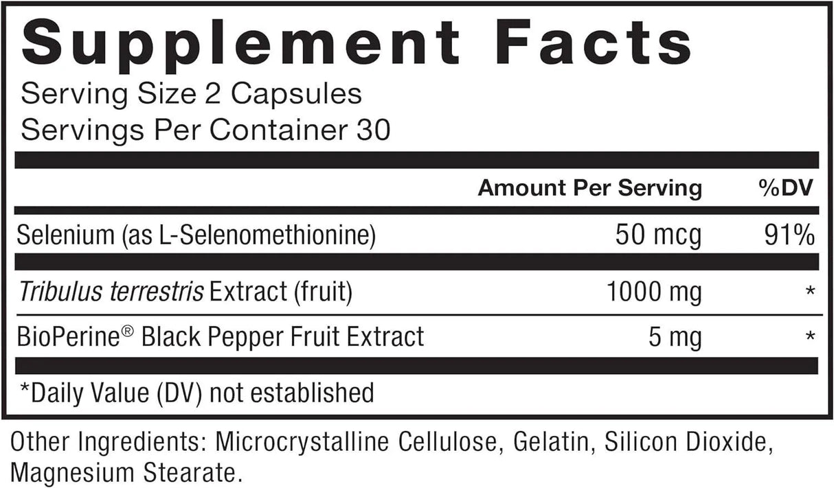 FORCE FACTOR - Force Factor Tribulus Terrestris 120 Capsulas - The Red Vitamin MX - Suplementos Alimenticios - {{ shop.shopifyCountryName }}