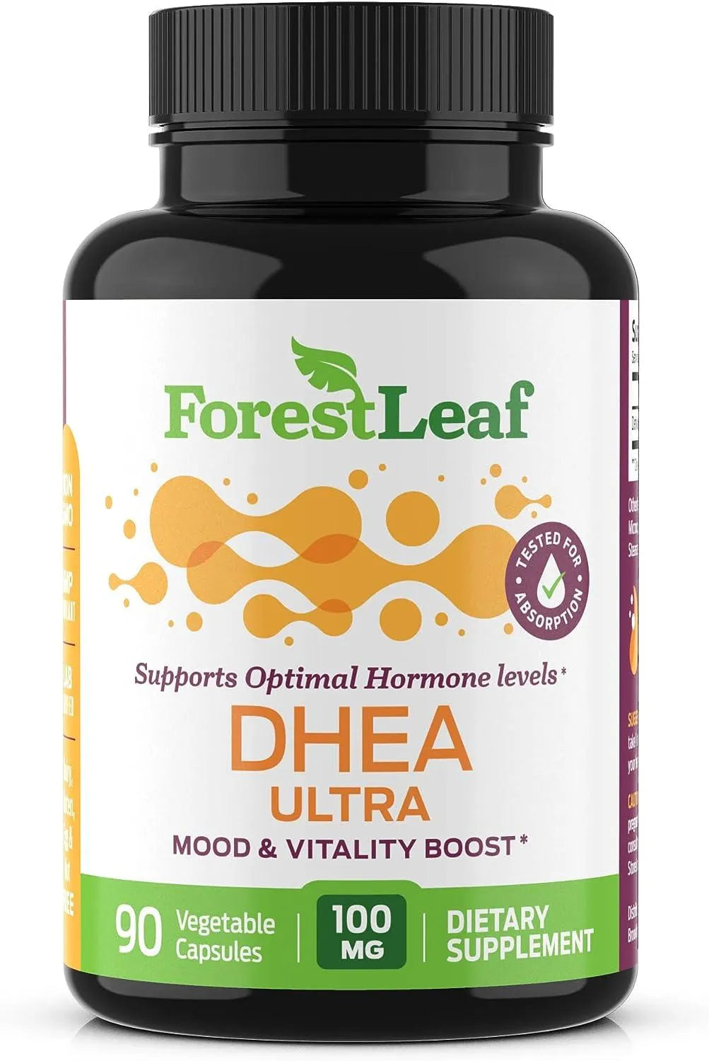 FOREST LEAF - Forest Leaf DHEA 100Mg. 90 Capsulas - The Red Vitamin MX - Suplementos Alimenticios - {{ shop.shopifyCountryName }}