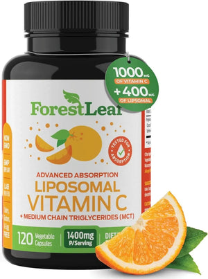 FOREST LEAF - ForestLeaf Liposomal C 1000Mg. 120 Capsulas - The Red Vitamin MX - Suplementos Alimenticios - {{ shop.shopifyCountryName }}