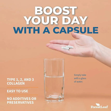 FOREST LEAF - ForestLeaf Multi Collagen Pills with Hyaluronic Acid + Vitamin C 120 Capsulas - The Red Vitamin MX - Suplementos Alimenticios - {{ shop.shopifyCountryName }}