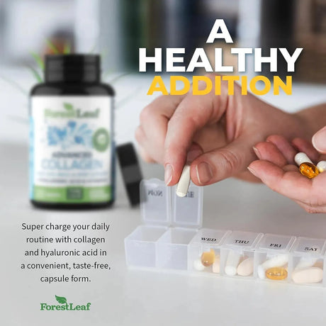 FOREST LEAF - ForestLeaf Multi Collagen Pills with Hyaluronic Acid + Vitamin C 120 Capsulas - The Red Vitamin MX - Suplementos Alimenticios - {{ shop.shopifyCountryName }}