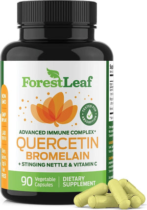 FOREST LEAF - ForestLeaf - Quercetin 500Mg. 90 Capsulas - The Red Vitamin MX - Suplementos Alimenticios - {{ shop.shopifyCountryName }}