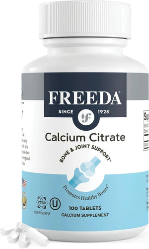 FREEDA - Freeda Calcium Citrate 100 Tabletas - The Red Vitamin MX - Suplementos Alimenticios - {{ shop.shopifyCountryName }}