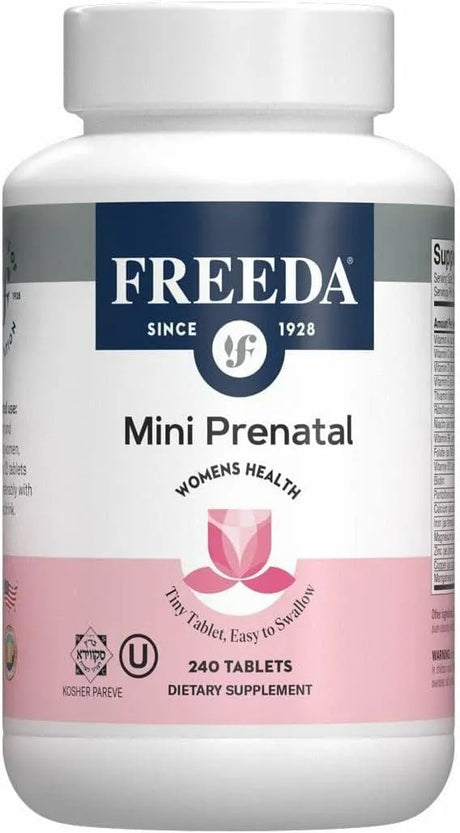 FREEDA - FREEDA Mini Prenatal Vitamin 240 Tabletas - The Red Vitamin MX - Suplementos Alimenticios - {{ shop.shopifyCountryName }}