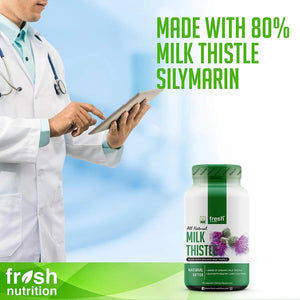 FRESH NUTRITION - Fresh Nutrition Milk Thistle Organic 2000Mg. 120 Capsulas - The Red Vitamin MX - Suplementos Alimenticios - {{ shop.shopifyCountryName }}