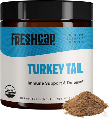 FRESHCAP - FreshCap Organic Turkey Tail Mushroom Extract Powder 60Gr. - The Red Vitamin MX - Suplementos Alimenticios - {{ shop.shopifyCountryName }}