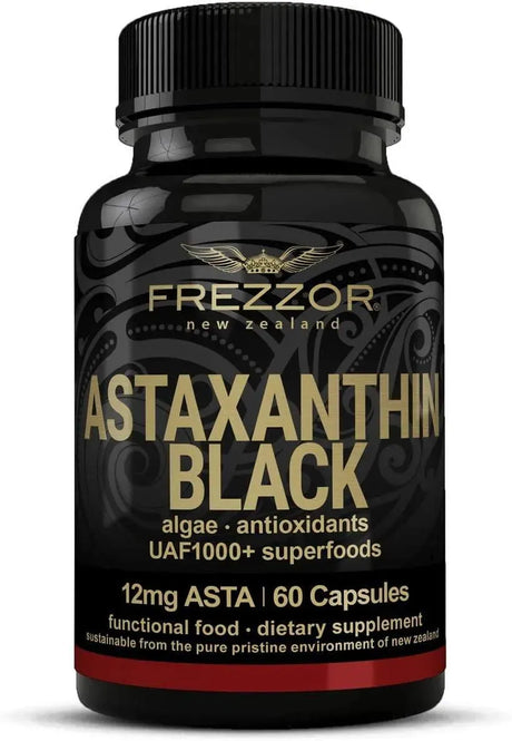 FREZZOR - FREZZOR Astaxanthin Black 12Mg. 60 Capsulas - The Red Vitamin MX - Suplementos Alimenticios - {{ shop.shopifyCountryName }}